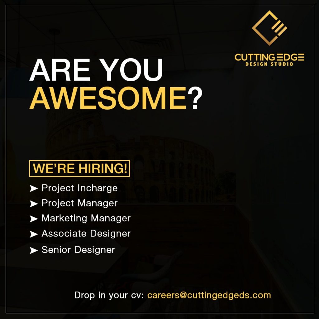 Careers - Interior Designer in Hyderabad | Custom Interior Design Services